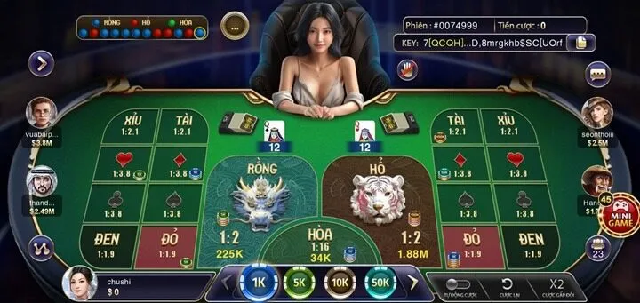 Luật chơi Rồng Hổ tại Hitclub