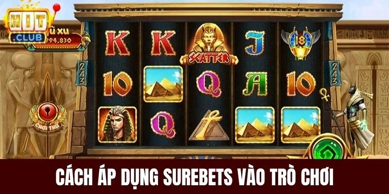 Cách áp dụng Surebets vào trò chơi